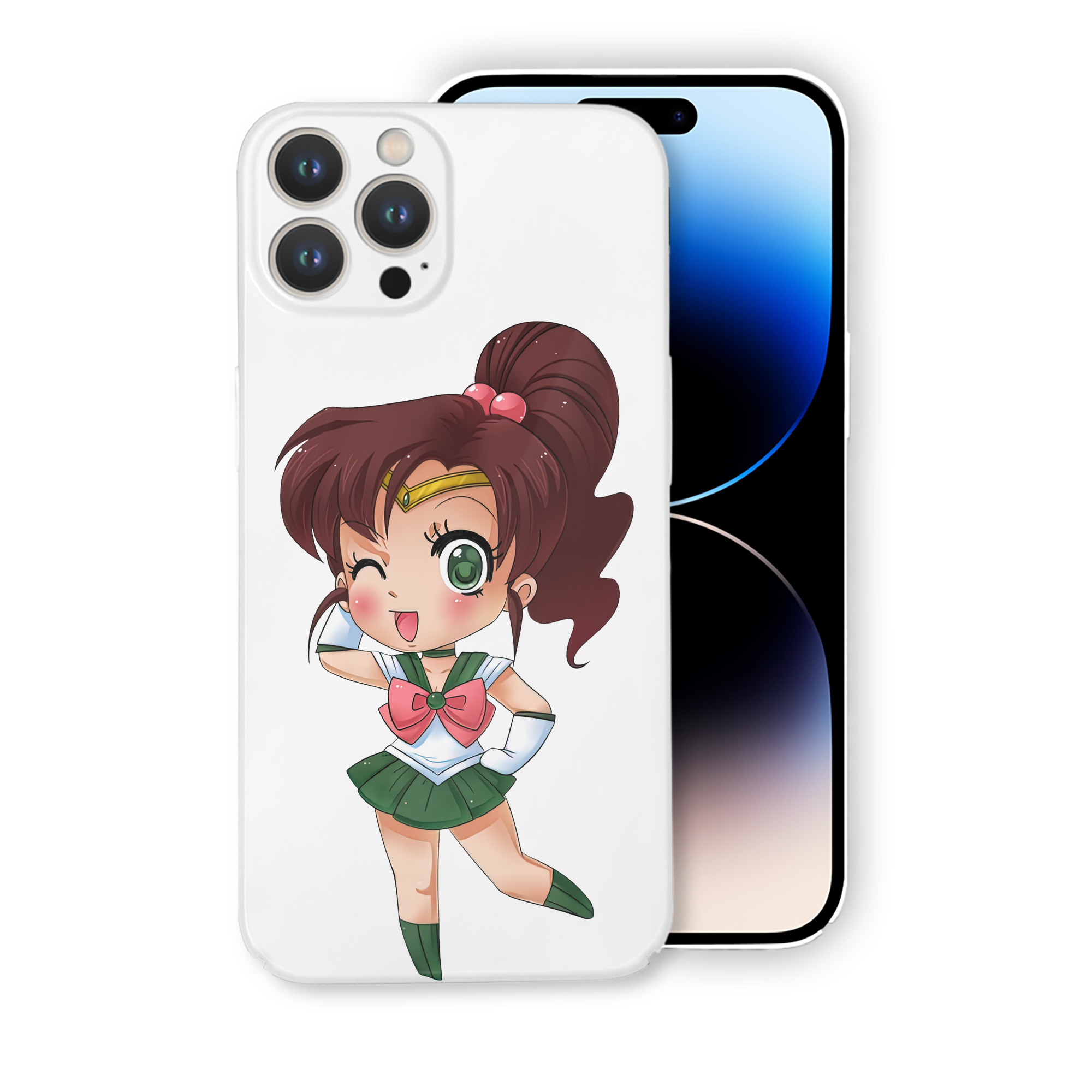 （画像用） 美少女戦士セーラームーン 木野 まこと きの まこと Sailor Moon Kino Makoto （セーラージュピター；Sailor Jupiter） 【iPhone 14シリーズ対応】ハードケース